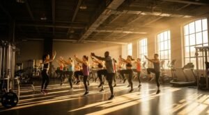 grupinė cardio treniruotė